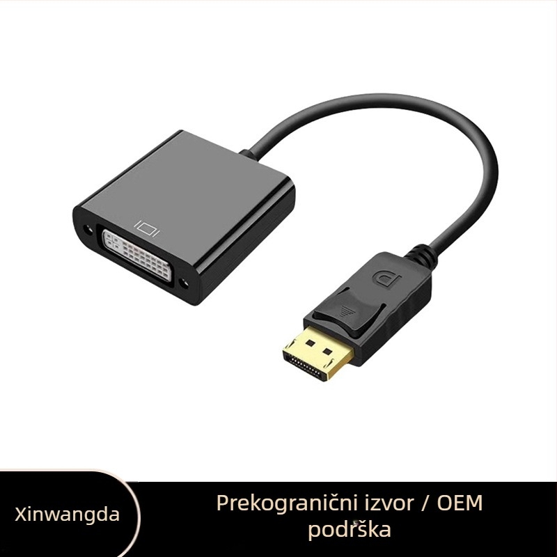 Odobrenje proizvođača Mini DP Displayport na VGA+HDTV+DVI kabel za pretvorbu Thunderbolt 2 višenamjenskog sučelja