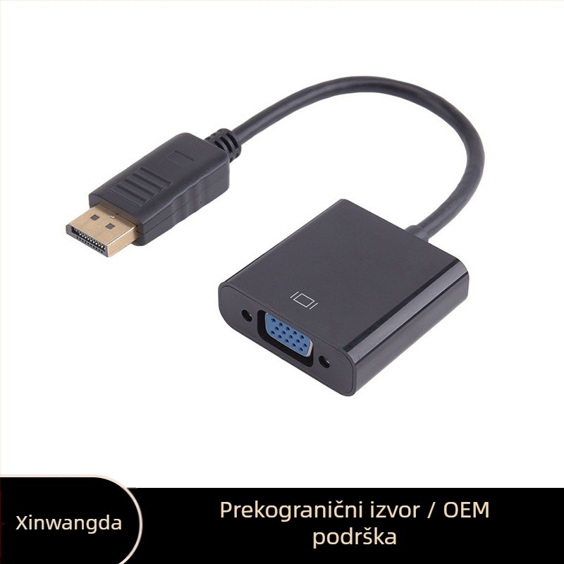 Odobrenje proizvođača Mini DP Displayport na VGA+HDTV+DVI kabel za pretvorbu Thunderbolt 2 višenamjenskog sučelja
