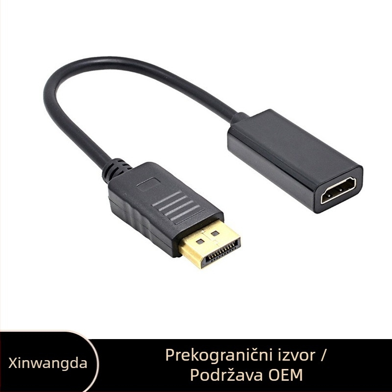 Odobrenje proizvođača Mini DP Displayport na VGA+HDTV+DVI kabel za pretvorbu Thunderbolt 2 višenamjenskog sučelja