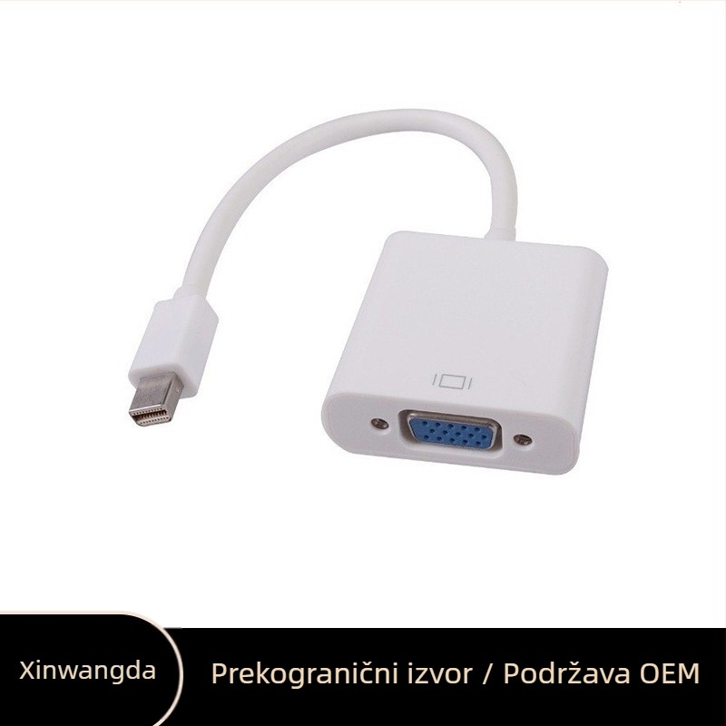 Odobrenje proizvođača Mini DP Displayport na VGA+HDTV+DVI kabel za pretvorbu Thunderbolt 2 višenamjenskog sučelja