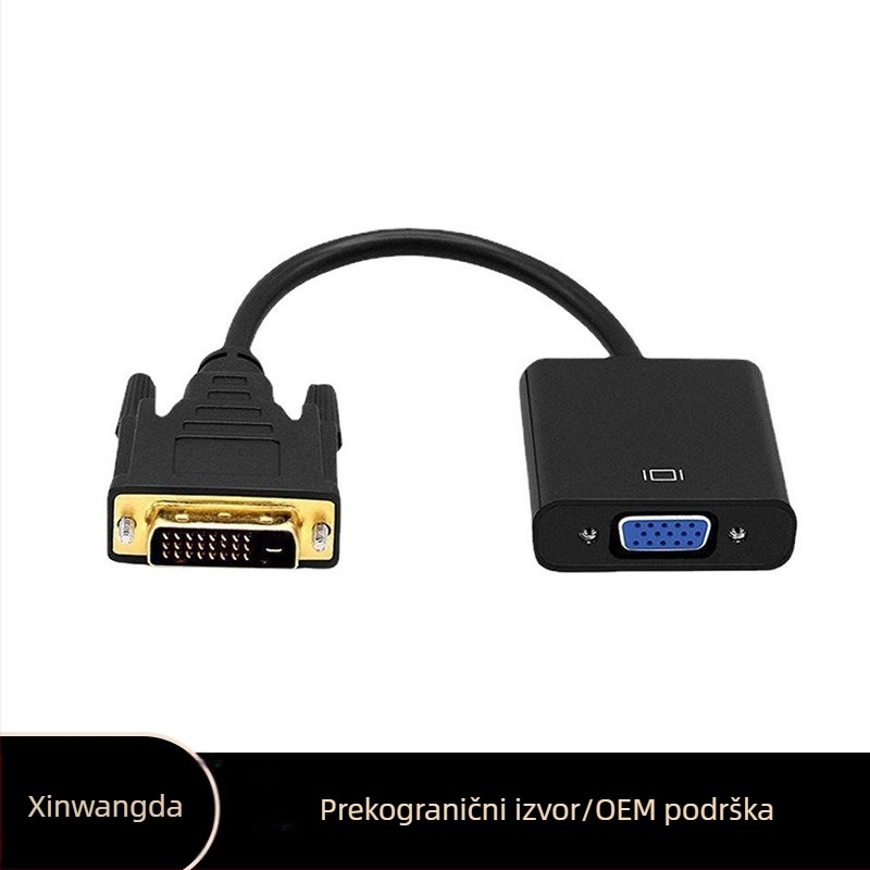 Odobrenje proizvođača Mini DP Displayport na VGA+HDTV+DVI kabel za pretvorbu Thunderbolt 2 višenamjenskog sučelja
