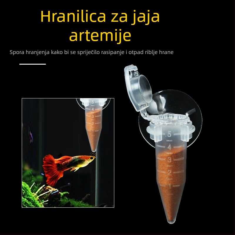 Hranilica za škampe za Novu godinu, prsten za hranjenje, hranilica za oljuštena jaja, automatska hranilica za male ribe, hranjenje ukrasnih riba