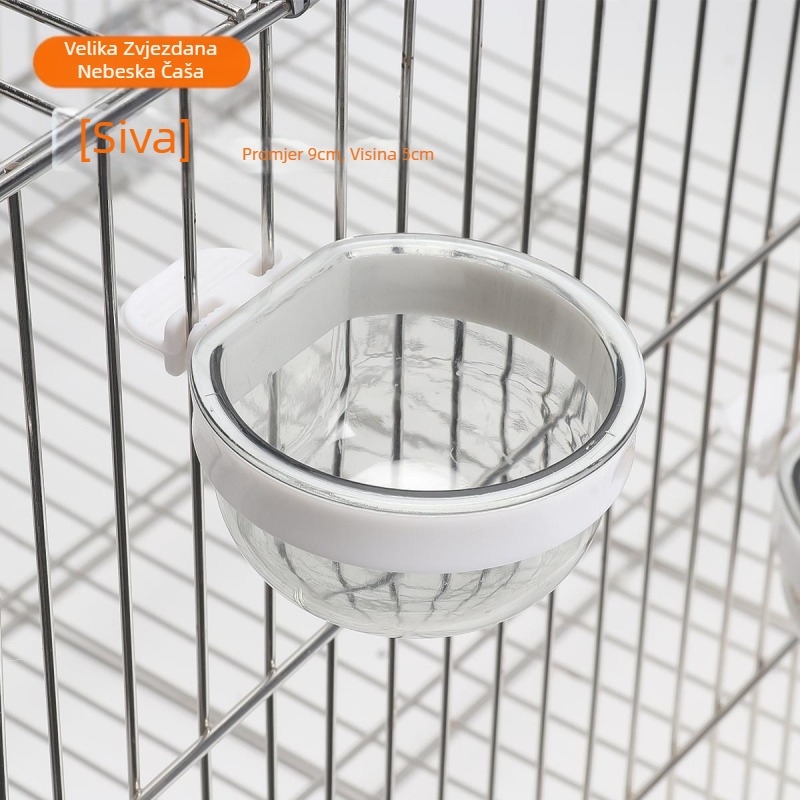 Kutija za hranu za papigicu, golupčića, nimfu, staklenka za hranu, zdjelica za hranu, čašica za ptice, griz, jaje, zdjelica za hranu za proso, pribor za kućne ljubimce koji uče jesti