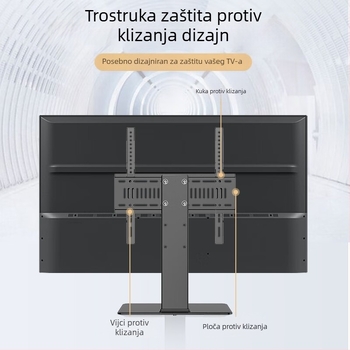 Univerzalna TV polica bez bušenja, povišeno postolje za TV stol, 32/55/65/80 inča