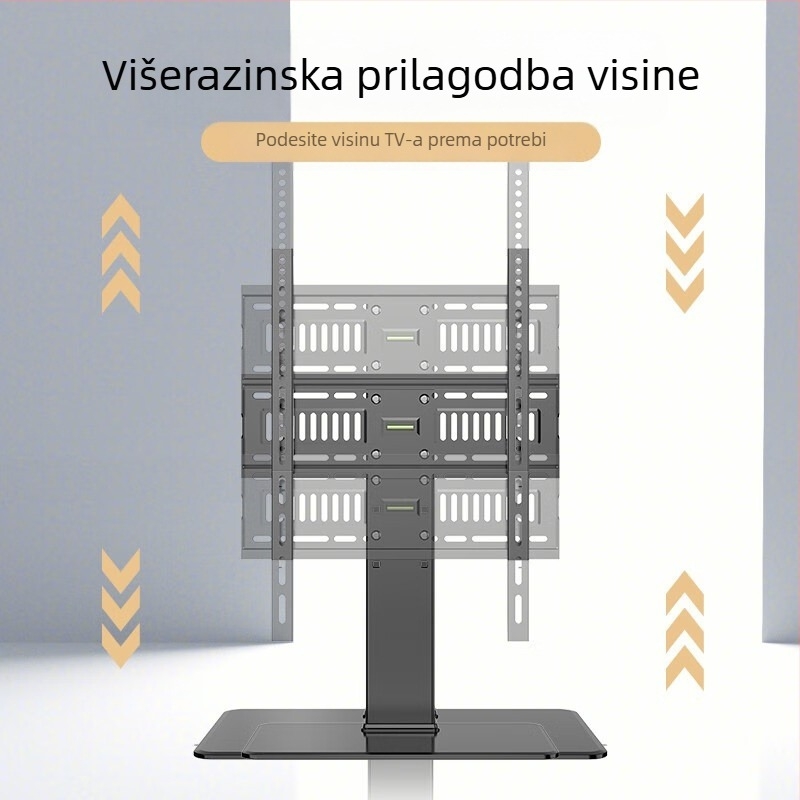 Univerzalna TV polica bez bušenja, povišeno postolje za TV stol, 32/55/65/80 inča