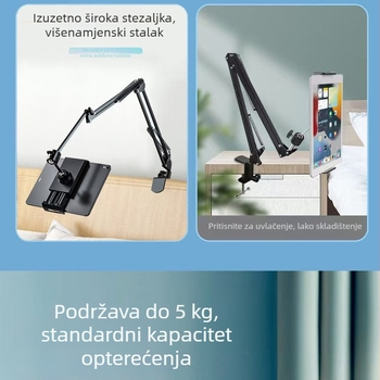 Stalak za mobitele, stalak uz krevet, stalak za mobitele uz krevet, univerzalni stalak za stolna računala, univerzalna polica za snimanje uživo