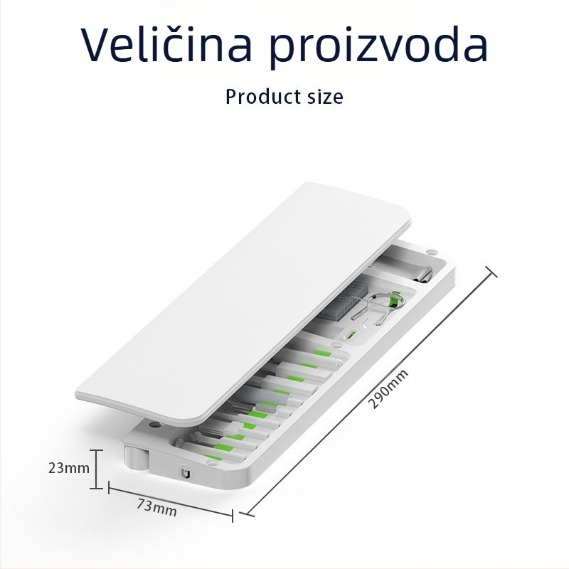 Prekogranično novo QS22 odijelo za čišćenje računala, višenamjenski pribor za čišćenje prijenosnih računala, čišćenje tipkovnice i zaslona