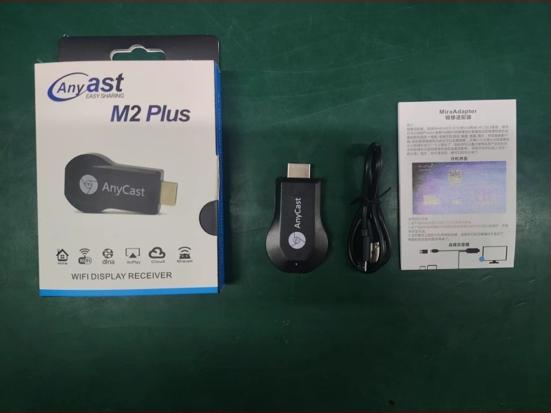 Pogodno za Apple i Android telefone, Wifi projektor za ekran M2M4Hdmi Anycast Push Treasure, projekcija visoke rezolucije na ekranu