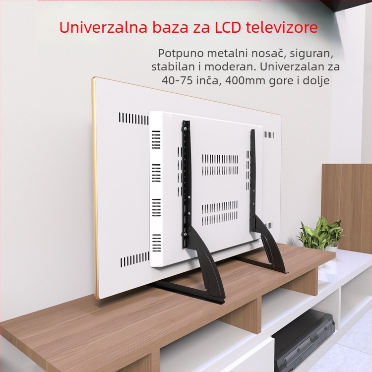 TV postolje 17/32/43 bez bušilice, nosač za podizanje radne površine, univerzalni držač za monitor stolnog računala