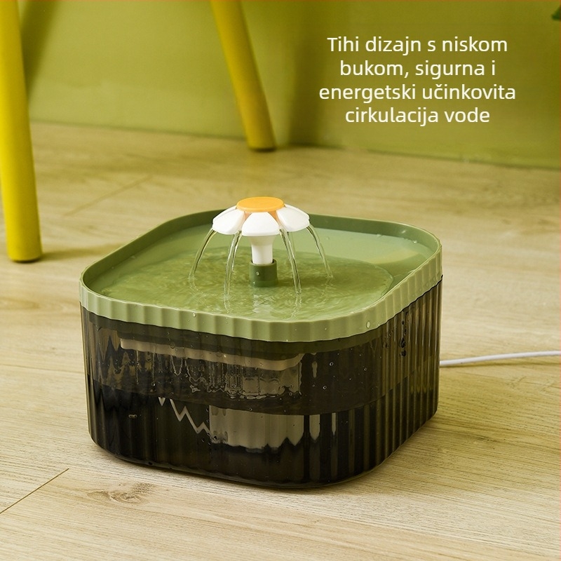 Xiaohua pametni dozator vode za mačke, priključak za tekuću vodu za kućne ljubimce, žičani automatski dozator vode za cirkulaciju, dozator vode za pse