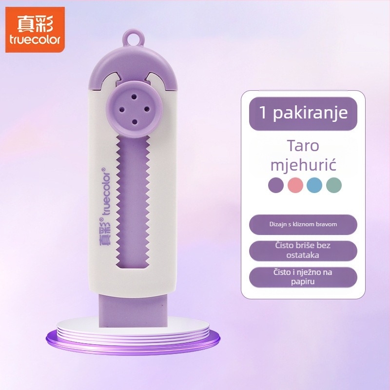 Slatka kreativna gumica za olovke, gumica u pravim bojama, push-pull, studentska posebna gumica za korekciju, zamjenjiva gumica za jezgru, veleprodaja