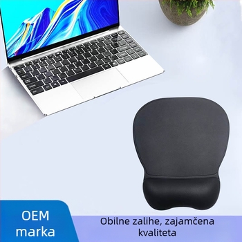 Podloga za miša od kože s prekograničnom točkom, PU protuklizna, prilagođena podloga za stol, zaštita za zglobove, silikonska podloga za miša, velika podloga za stol