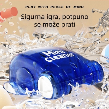Mini automobil za čišćenje radne površine, zabavni studentski pribor, gumica za olovke, sakupljač prašine, igračka autić za dekompresiju, ručni model