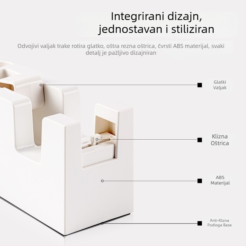 Sjedalo s ljepljivom trakom, visoka vrijednost boje, rezač ljepljive trake za učenike osnovne škole, kreativni jednostavni stroj za ljepljivu traku, stol s ljepljivom trakom, sjedalo