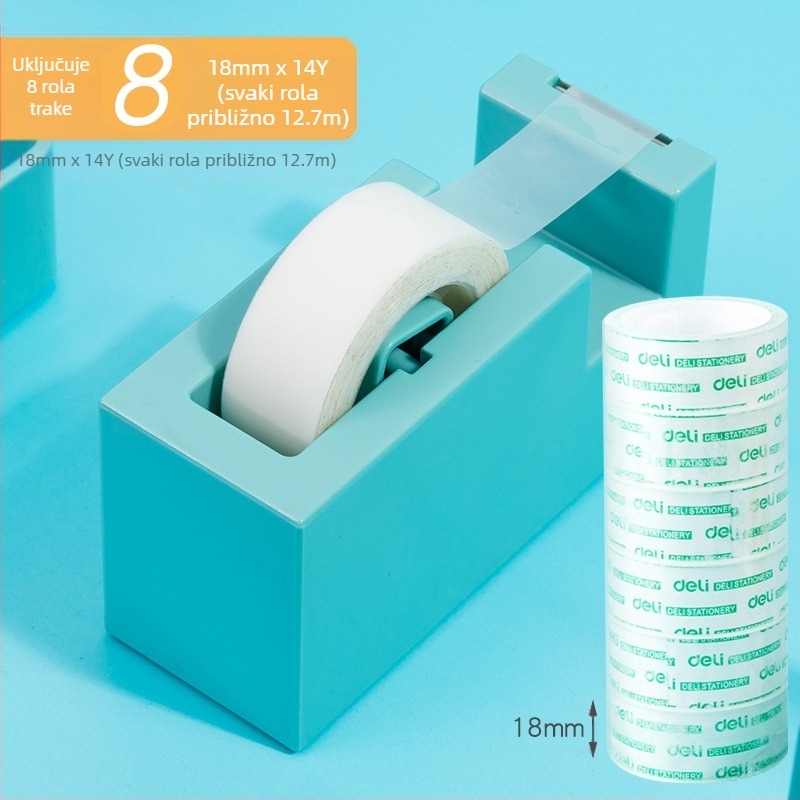 Sjedalo s ljepljivom trakom, visoka vrijednost boje, rezač ljepljive trake za učenike osnovne škole, kreativni jednostavni stroj za ljepljivu traku, stol s ljepljivom trakom, sjedalo