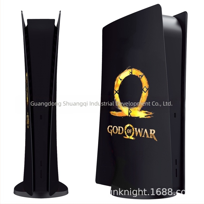 Prozirno kućište za PS5 s otvorima za odvođenje topline za PS5, verzija optičkog pogona, prozirna boja, poklopac hosta, zaštitno kućište za odvođenje topline