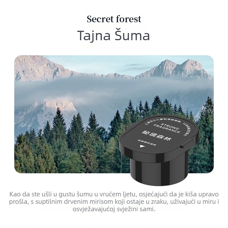 Miris za automobil Planina, more, oblaci i magla 2024 Novi parfem za automobil Miris za uređenje interijera Difuzor mirisa za automobil