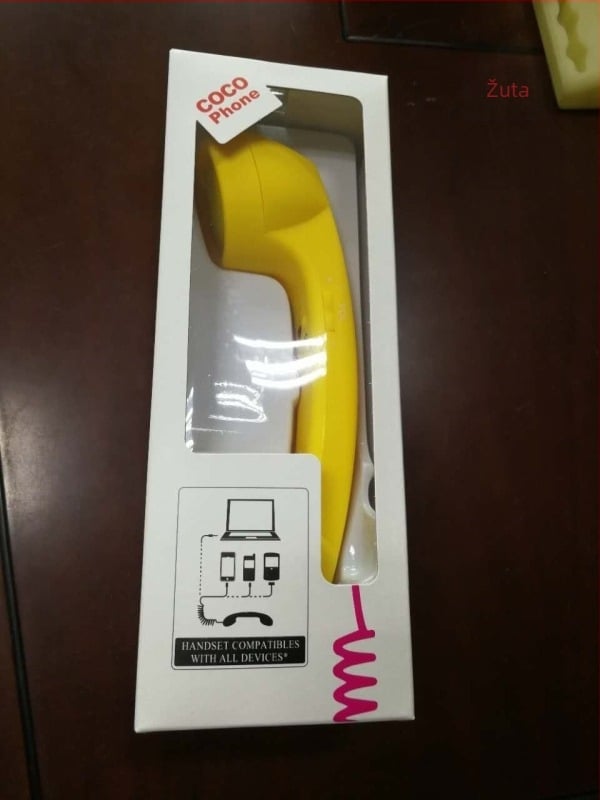 Klasična antikna slušalica za mobitel, 10 boja, opcionalna, za trudnice, protiv zračenja, retro, proizvođači velikih slušalica za mobitele na zalihi