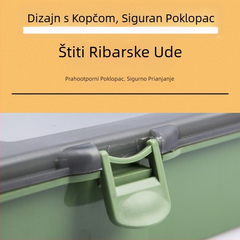 Prekogranični europski stil Prijenosna snažna grupa za ribolov konja Kutija za pohranu pod-linije Europska grupa za ribolov šarana Pribor Kutija za pohranu ribolovne opreme Veleprodaja