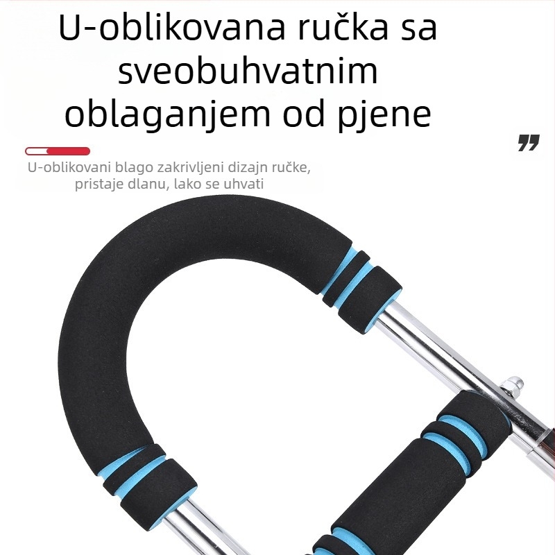 S Novi višenamjenski podesivi tip ruke u obliku slova U za vježbanje u zatvorenom prostoru fitness oprema za ručni zglob s oprugom za ruke