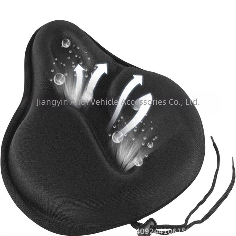 Navlaka za jastuk za bicikl, zadebljani silikonski mekani jastuk, navlaka za sjedalo za brdski bicikl, oprema za sjedalo bicikla, prekogranična