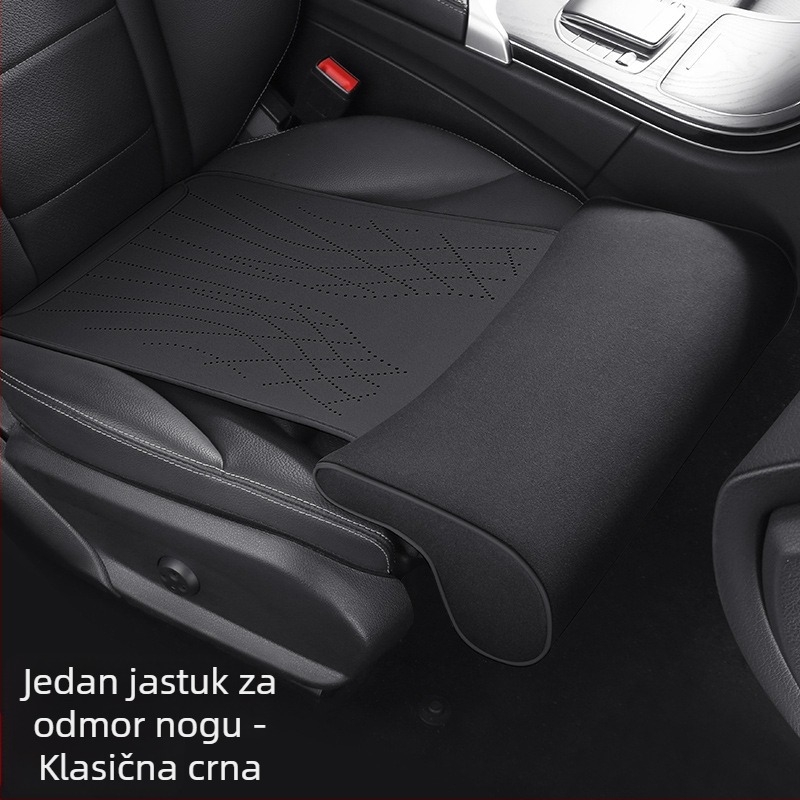 Novi jastuk za autosjedalicu s memorijskom pjenom, potpora za noge, jastuk za sjedalo od brušene kože, potpora za noge, integrirana glavna vozačka sjedala i produženi jastuk za suvozačevo sjedalo