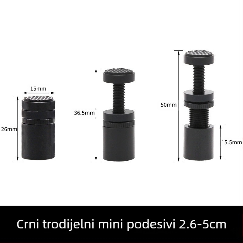 Okvir za nosač grafičke kartice, aluminijski, metalni, magnetski, donji, ITX, malo kućište, nosač grafičke kartice, otporan na savijanje