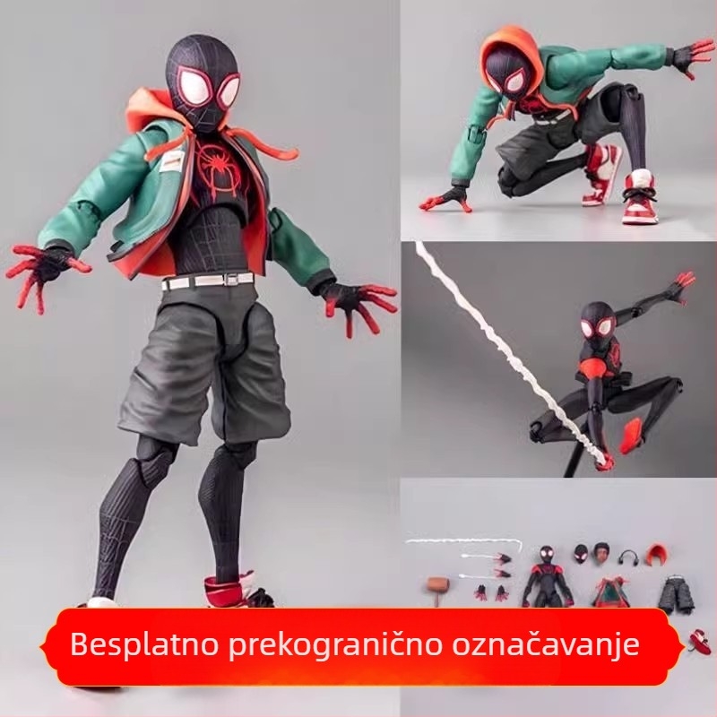 Miles Spider-Man Super Mobile igračka Marvel lutka model poklon