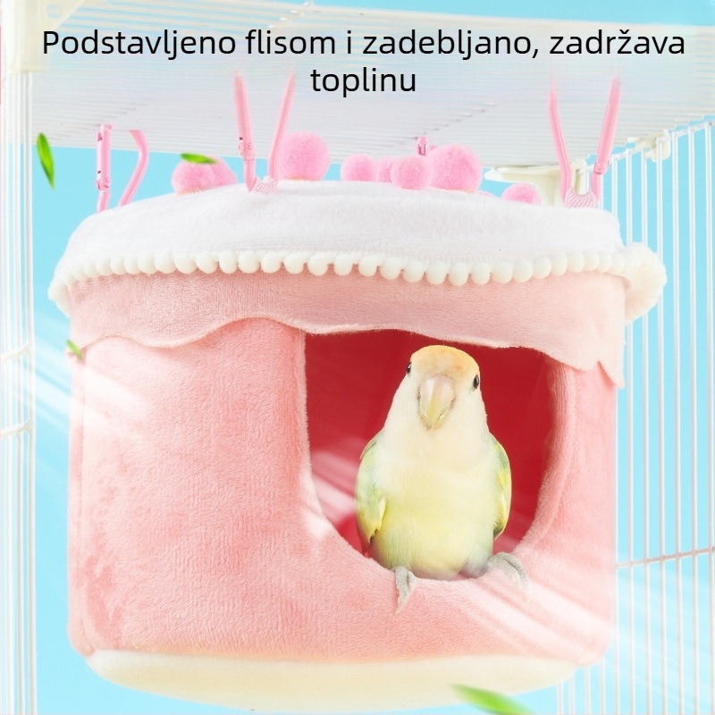 Yee Parrot Cake Ptičje pamučno gnijezdo Zimsko tigrovo gnijezdo Božur Xuanfeng Toplo gnijezdo za spavanje Viseće ptičje gnijezdo Posebni pribor