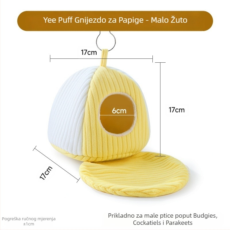 Yee Parrot Cake Ptičje pamučno gnijezdo Zimsko tigrovo gnijezdo Božur Xuanfeng Toplo gnijezdo za spavanje Viseće ptičje gnijezdo Posebni pribor