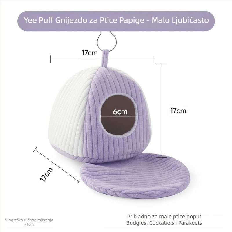 Yee Parrot Cake Ptičje pamučno gnijezdo Zimsko tigrovo gnijezdo Božur Xuanfeng Toplo gnijezdo za spavanje Viseće ptičje gnijezdo Posebni pribor