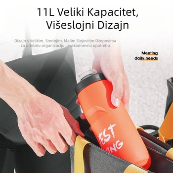West Rider torba za bicikl, torba za vožnju s jednom policom, ručna torba s kopčom protiv otpuštanja