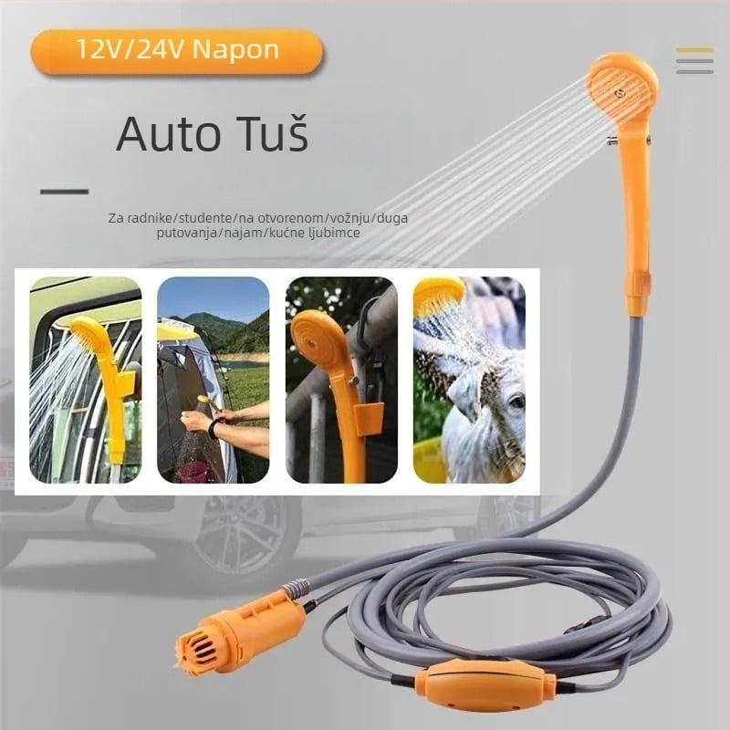 Auto oprema auto tuš prijenosni auto tuš vanjska kamp kada preko granice vruće veleprodaja