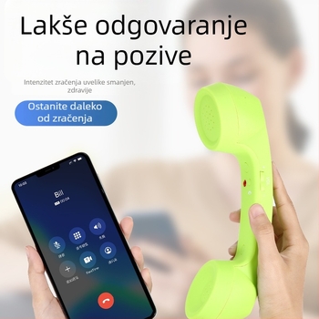 Prekogranična retro slušalica za mobitel, modna granična slušalica s mikrofonom, kul slušalica za telefon za trudnice, spremna za prodaju