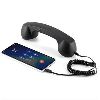 Prekogranična retro slušalica za mobitel, modna granična slušalica s mikrofonom, kul slušalica za telefon za trudnice, spremna za prodaju