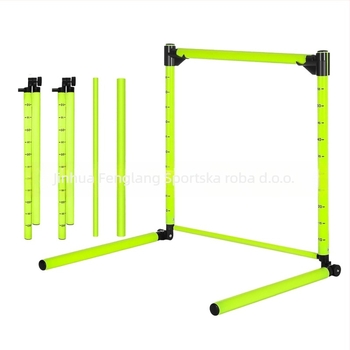 Ravnalo za prepone, okvir za prepone za trening nogometa, osjetljivo preskakanje prepona, trening atletike, preskakanje prepona s povišenim preprekama preko granice