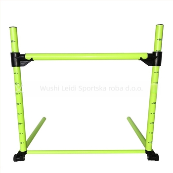 Ravnalo za prepone, okvir za prepone za trening nogometa, osjetljivo preskakanje prepona, trening atletike, preskakanje prepona s povišenim preprekama preko granice