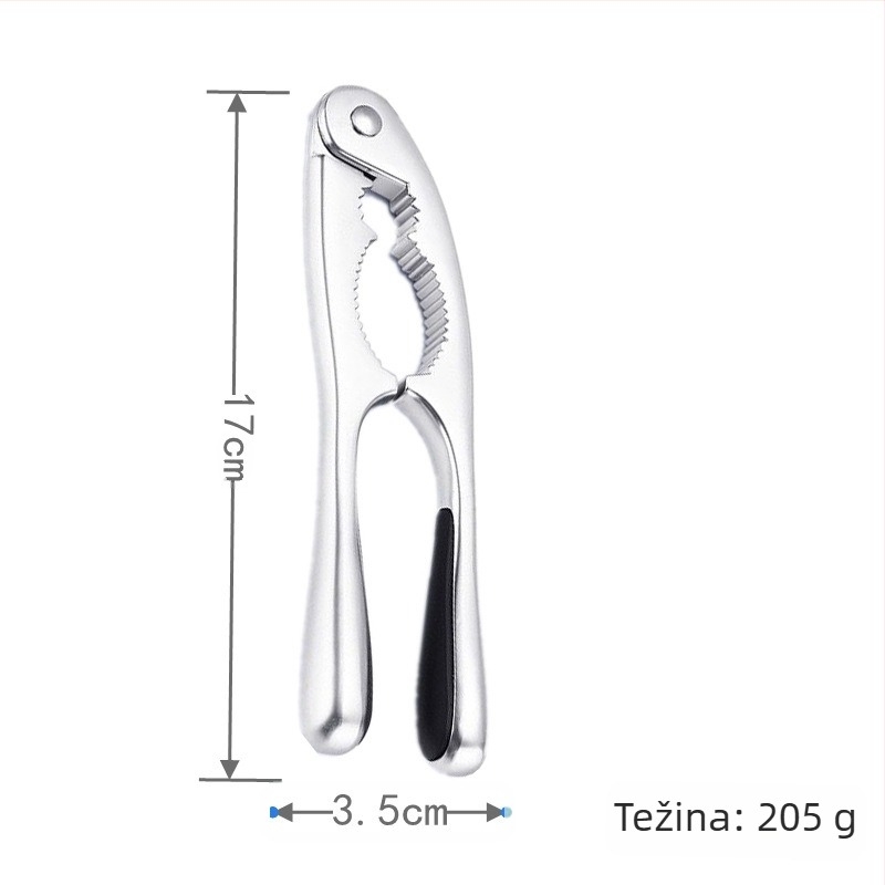 Kliješta za suho voće od nehrđajućeg čelika, kopča za pinjole, kućna kopča za orahe, lješnjak, mala kliješta za pekan, otvorena veleprodaja