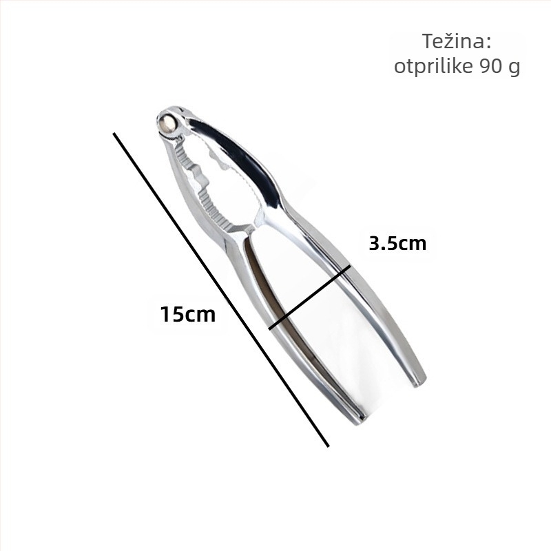 Kliješta za suho voće od nehrđajućeg čelika, kopča za pinjole, kućna kopča za orahe, lješnjak, mala kliješta za pekan, otvorena veleprodaja