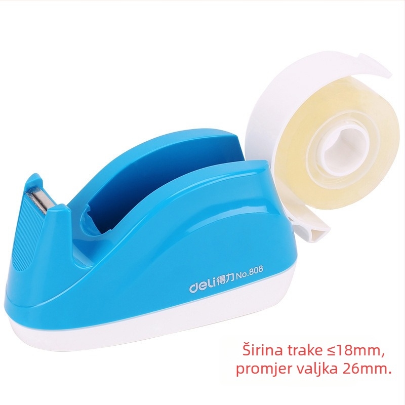 Držač trake Deli 24 cm, velika traka, baza trake, mali stalak za rezanje, srednji stol za traku, prijenosni