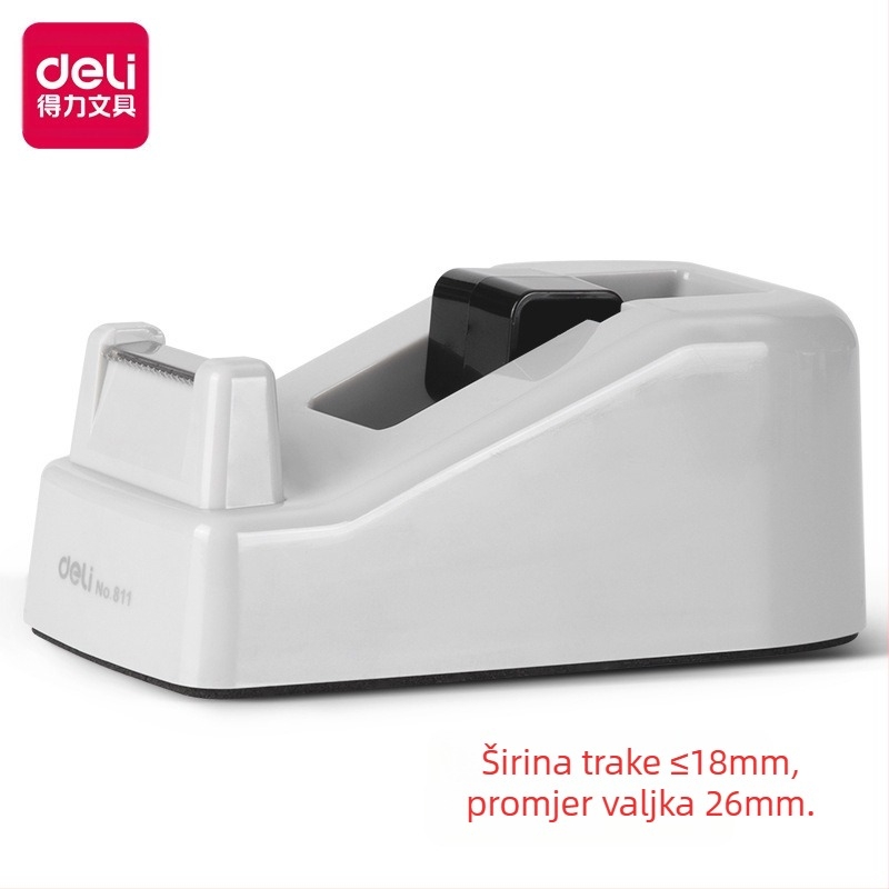 Držač trake Deli 24 cm, velika traka, baza trake, mali stalak za rezanje, srednji stol za traku, prijenosni