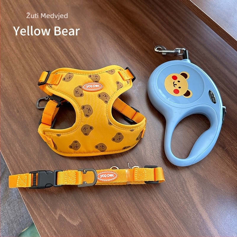 Prsluk za povodac za pse Povodac za hodanje za pse Mali pas Srednji pas Prsni remen za pse Povodac za pse Plišasti lanac za pse