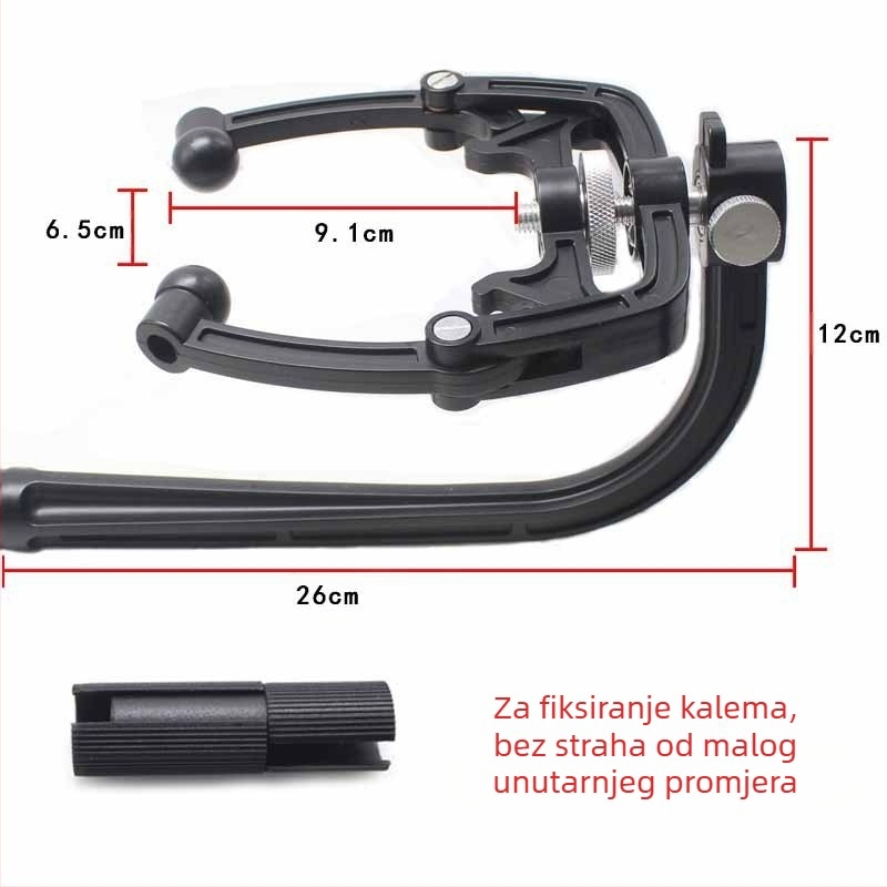Namotač konca za ribolov, kotač za namotavanje riblje strune, kolut za ribolovnu strunu, mušičarenje, alat za vezanje konca