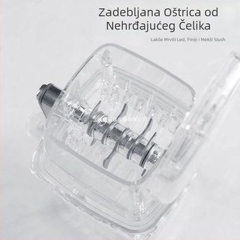 Rezalica za led Kućanski Mali stroj za glačanje Granulirani pijesak Led Drobljeni led Komercijalni stroj za led protiv tuče Ručni stroj za drobljenje leda