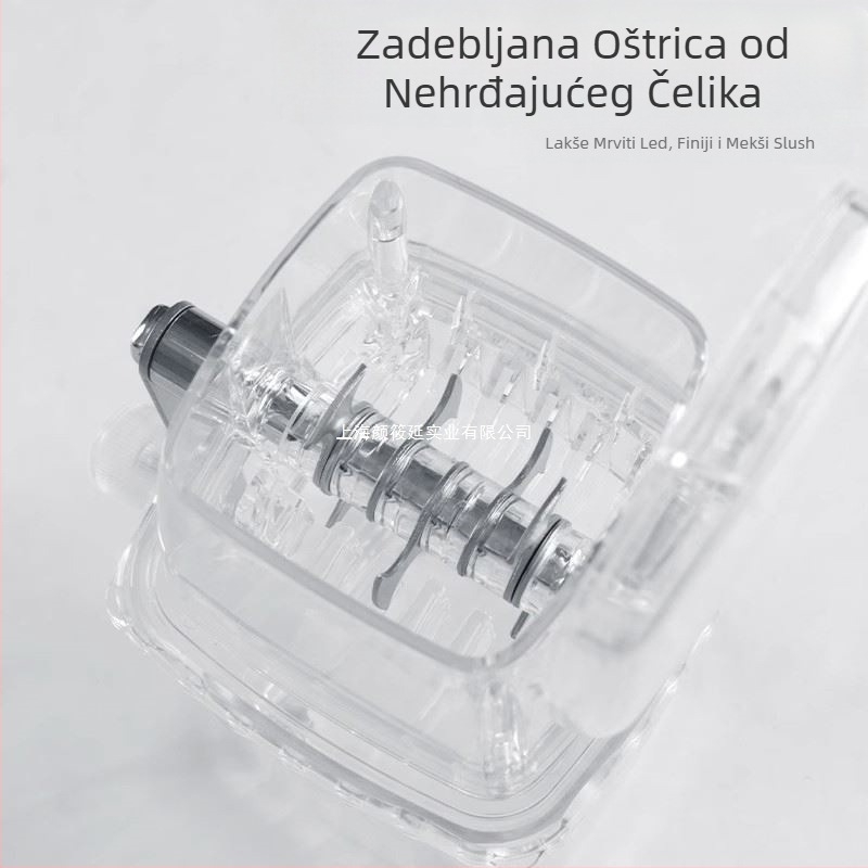 Rezalica za led Kućanski Mali stroj za glačanje Granulirani pijesak Led Drobljeni led Komercijalni stroj za led protiv tuče Ručni stroj za drobljenje leda
