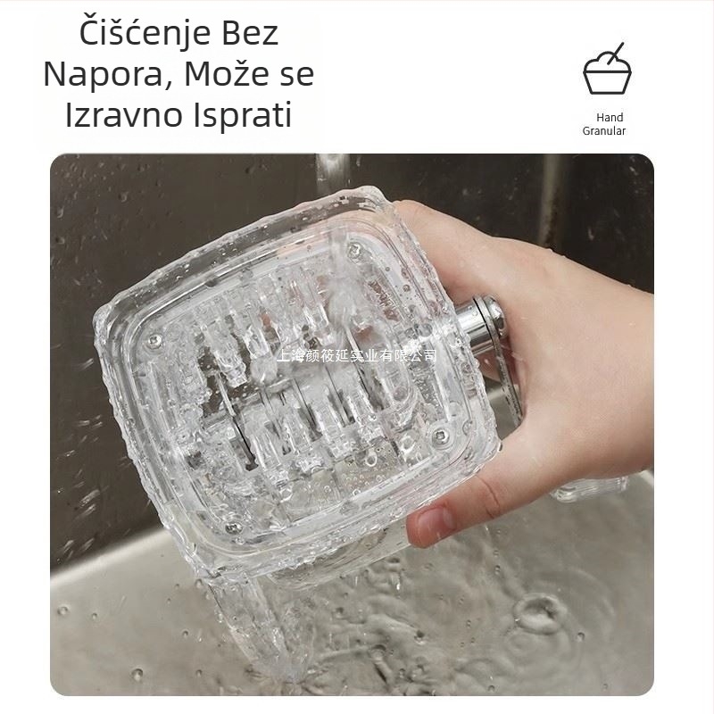 Rezalica za led Kućanski Mali stroj za glačanje Granulirani pijesak Led Drobljeni led Komercijalni stroj za led protiv tuče Ručni stroj za drobljenje leda