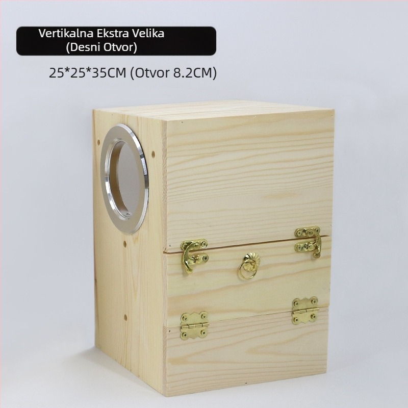 Akrilna kutija za uzgoj papiga, prozirna kutija za uzgoj, ptičje gnijezdo od punog drva, ptičje gnijezdo, gnijezdo za papige, kućica za ptice, polaganje jaja