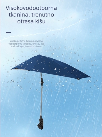 Kišobran za kampiranje, kišobran od štapa, kišobran za ribolov, veliki kišobran za ribolov, specijalni kišobran za ribolov na otvorenom, kišobran za dječji auto