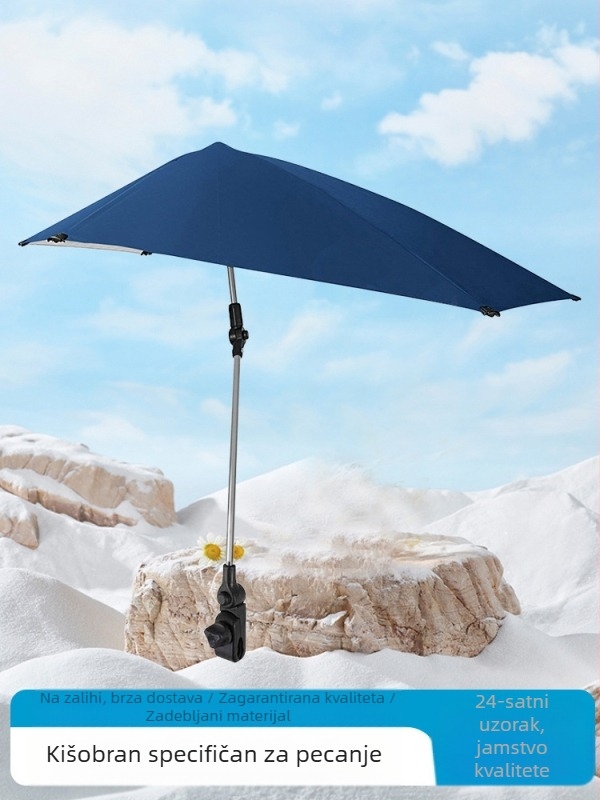 Kišobran za kampiranje, kišobran od štapa, kišobran za ribolov, veliki kišobran za ribolov, specijalni kišobran za ribolov na otvorenom, kišobran za dječji auto