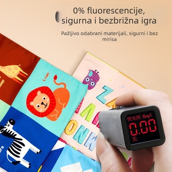 Prekogranična dječja simulacijska kutija za usisavanje maramica, igračka za crtanje na papiru bez kidanja, za djecu od 1-3 godine, platnena igračka za rano obrazovanje